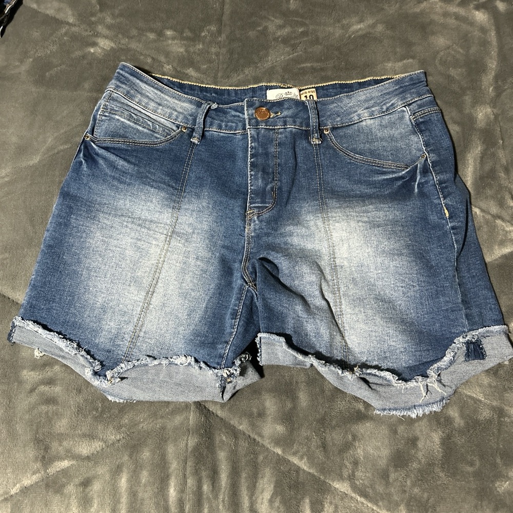 Royalty For Me denim shorts